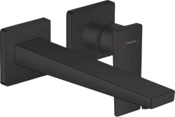 HANSGROHE HG Metropol 2-Loch WTM 225 Wandmontage, ZGriff mattschwarz – 32526670
