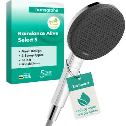 HANSGROHE HG Handbrause Raindance Alive Select S 125 3jet EcoSmart chrom – 24511000