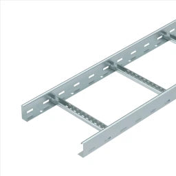 OBO Kabelleiter gelocht, mit VS Sprosse 60x3 00x3000 Stahl bandverzinkt – 6208541