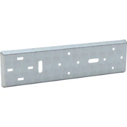 GEBERIT GE Mapress Gas Meter Plate adjustable, galvanized, H90mm – 91096