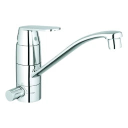 GROHE Grohe Eurosmart Cosmo Kitchen Mixer Flat Spout Stopcock Chrome – 31 161 000