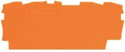 WAGO Abschluss- und Zwischenplatte 0,8 mm dick, orange – 2002-1492