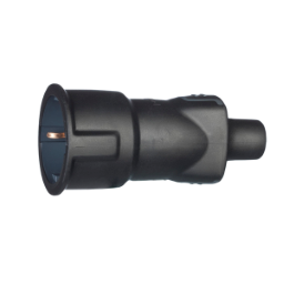 Schuko Coupling Rubber black Diaphragm cable entry SALE