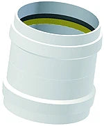 POLOPLAST PP-Polo-Eco-Plus Premium Überschiebmuffe DN150/da160mm Nr.6522 f.SN8 u.SN12 weiss – 06522