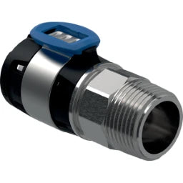 GEBERIT GE FlowFit Uebergang AG Edelstahl d25mm x R3/4 – 619.701.00.1