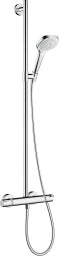 HANSGROHE HG Croma Select S Multi Showerpipe weiß/chrom – 27248400