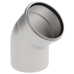 BLUECHER BLÜCHER EuroPipe 45Gr.Rohrbogen 1.4301, 160 mm – 820.045.160