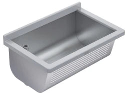 KWC AUSTRIA KWC Sirius Waschtrog 700x328x460mm Wandmont., CNS, seidenm., o Überlauf – 2030045750