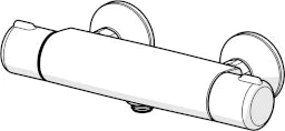 HANSA Hansa Hansamicra Brausethermostatbatterie – 5815 0171