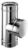 SCHIEDEL Schiedel ICS Plaster Connection Solid Fuel, 130mm – 100907