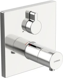 HANSA Hansa Varox Pro Final Installation Set for Shower Mixer, Square Escutcheon, Chrome – 4057 9073