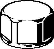 VIEGA Viega Kappe 3301 mit Mehrkant in Rp2 Rotguss – 268 343