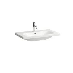 LAUFEN LF Lua WT semi-recessed 81008.7 800x460 1TH w. overflow white – H8100870001041
