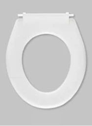 HAMBERGER Haro Plus 23 Kids Toilet Seat without Lid with Fastfix Metal Hinge white – 505800