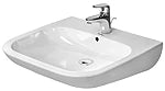 DURAVIT Duravit D-Code Waschtisch Vital 600mm mit ÜL, mit HLB, 1 HL, weiß – 23126000002