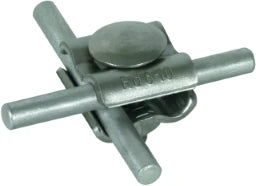DEHN Universal-Verbinder NIRO f. Rd 8-10mm f. Kreuz, T- u. Parallel-Verbindungen – 315119