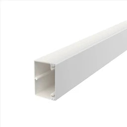 OBO Wand- und Deckenkanal mit Bodenlochung 4 0x60x2000 Polyvinylchlorid reinweiß RAL – 6191134
