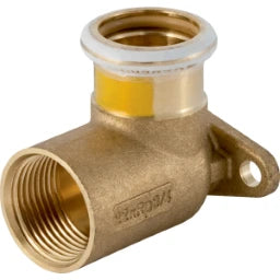 GEBERIT GE Mapress Kupfer Gas Anschlusswinkel 90 Gr. d22mm x Rp3/4 – 34733