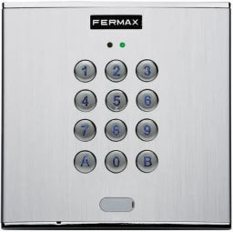 FERMAX Code Keyboard Kit UP, for 100 Codes Cityline Alu-silver, Sz.1 – F04906