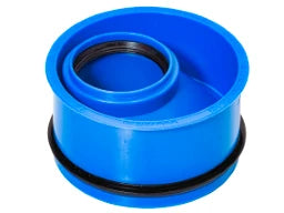 AIRFIT Internal Wastewater Reducer blue DWR DN110x50 eccentric PP Art.No.10850IR – 10850IR