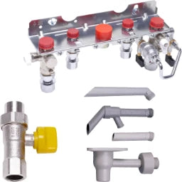 BOSCH ROBERT Surface-mounted connection, MAPL with accessories including refilling device, heating, hot water, gas – 8-737-807-680