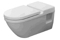DURAVIT Duravit Starck 3 Wall-mounted washdown toilet accessible, white – 2203090000