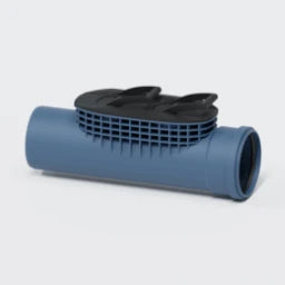 POLOPLAST PO Cleaning Pipe POLO-EHP Control DN 160, blue – 01902