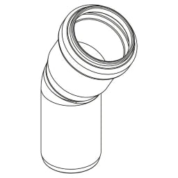 REHAU RAUPIANO PLUS Bogen DN 32, 30 Grad – 11326031001