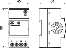 OBO Überspannungsableiter V10 Compact 2.0 25 5V – 5093381