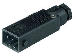 HIRSCHMANN Cable Connector with Strain Relief PG11,3+PE black – 932143100
