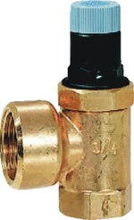 RESIDEO Resideo Membran-Sicherheitsventil SM152 Messing AA, 1", 6 bar – SM152-1AA