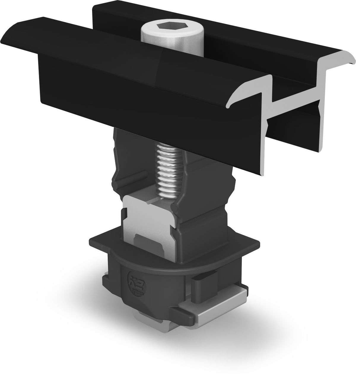 K2 Clamp MC 25-40 schwarz eloxiert Modulmittelklemme