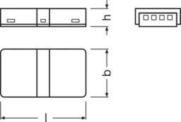 LEDVANCE Connectors for RGB LED Strips -CSD/P4/P – 4058075407923