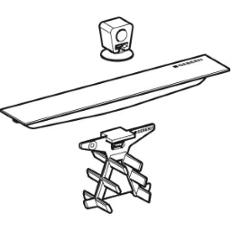 GEBERIT GE Cover CleanLine20 incl. comb insert and suction cup 243127 – 243.127.00.1