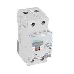 LEGRAND RCBO Type F/G 10kA 40A/2-pole/30mA – 411596