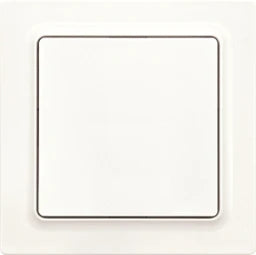 ELTAKO Wireless Pushbutton polar white matte 55x55mm battery-less and wire-less E-Design55 – 30055727