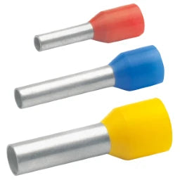 KLAUKE Aderendhülse isoliert, DIN 46228 Teil 4, 10 mm², 28 mm Länge – 47618