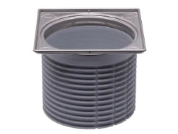 HUTTERER & LECHNER HL3200 Floor drain frame d 110mm/100mm/ 121x121mm stainless steel – HL3200