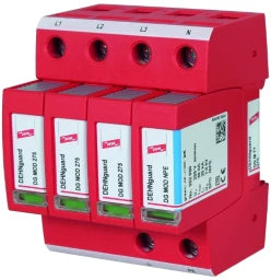 DEHN AC Surge Arrester 3-pole+N/PE Type II – 952310