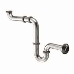 KLUDI Kludi Space-Saving Odor Trap Chrome – 1025505-00