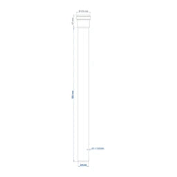 POLOPLAST PO Socket Pipe POLO-KAL NG DN 40/500 – 02012