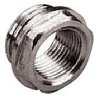 HERZ Herz Reduktions-Verschraubung aus Messing, vernickelt R 1/2 x R 3/8 – 1233301