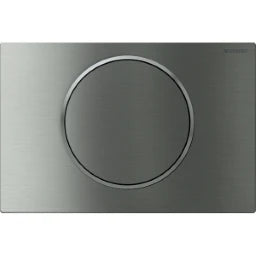 GEBERIT GE Sigma10 Actuator Plate, Brushed Stainless Steel, Round - 115.758.SN.5