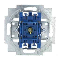 BUSCH-JAEGER Rocker Push-Button 1-pole, N.O. Contact, Neon Lamp Flush-mounted insert – 2CKA001413A0533
