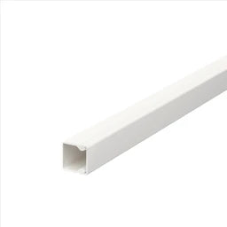 OBO Wall and Ceiling Trunking with Base Perforation 1 5x15x2000 Polyvinyl Chloride Pure White RAL – 6191002