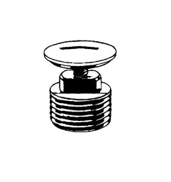 KLUDI Kludi Verschlussstopfen chrom 1/2" – 7034605-00