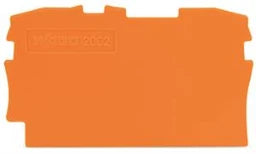 WAGO Abschluss- und Zwischenplatte 0,8 mm dick, orange – 2002-1292