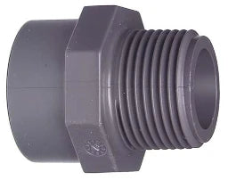 FISCHER GEORG GF Transition Bushing Nipple PVC-U d 63x2" MN – 721910711