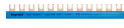 LEGRAND Gabelkammschiene, 1-polig, 1 m, 10 mm², Blau, für 1-polige LS-Schalter – 104911