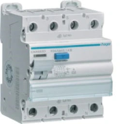 HAGER FI-Schalter 4P 10kA 63A 100mA Typ S – CNA663D